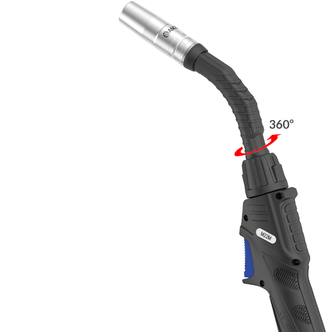 M22M Multijust Air-Cooled Mig Welding Torch with Kit